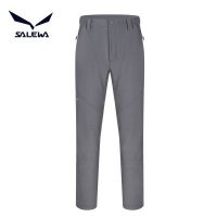德国Salewa沙乐华 情侣软壳裤男户外保暖徒步裤加绒长裤女2500325004