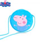 小猪佩奇 毛绒玩具佩琪猪乔治恐龙斜挎背包女童迷你零钱包