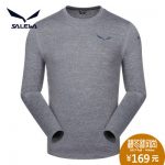 Salewa沙乐华 情侣速干T恤衫男圆领弹力跑步长T女打底2645226453