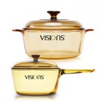CORNING康宁 VISIONS晶彩 透明锅具套装 两件套2.25L+1.5L