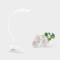 nVc雷士 EDT9006A led台灯大学生宿舍护眼书桌充电带夹子的灯 床头迷你夹式台灯