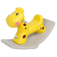 锐智 长颈鹿摇马 宝宝摇摇马带音乐小木马儿童玩具室内婴儿塑料车