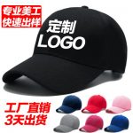 蓝狐 帽子DIY定制太阳棒球帽logo定做工作韩版鸭舌帽男女广告印字刺绣