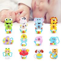 迪高 DG3661ABCD 婴幼儿童玩具手摇铃牙胶新生儿宝宝安抚玩具 12款可选