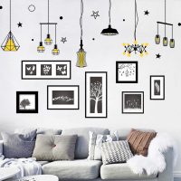 呢呢 创意温馨墙贴纸客厅卧室宿舍海报房间装饰品背景墙壁自粘墙纸贴画 多尺寸同价
