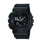 给他的礼物 Casio卡西欧 G-SHOCK系列时尚双显运动电子男表 GA-100-1A1