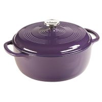 Lodge洛极 珐琅铸铁锅 紫色 6 qt