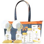 Medela美德乐 丝韵.翼 双侧电动吸奶器定制幸福礼包(瑞士进口)(妈妈包颜色随机)