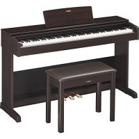 YAMAHA雅马哈 ARIUS系列YDP-103R电钢琴88键数码钢琴(含配套琴架+三踏板+琴凳) 深玫瑰木色