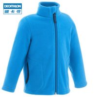 Decathlon迪卡侬 儿童卫衣男童女童宝宝加绒抓绒童装QUECHUA JR 多色可选