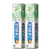 三金 去口臭草本牙膏护理套装去烟渍去牙渍牙膏100g*2支