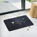 奇雅 进门家用地垫入户门垫卧室门口厨房吸水脚垫卫浴防滑垫子门厅定制 40*60cm 2条