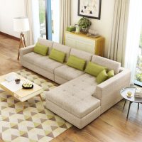 QMLIVE曲美·领物 F2-15LW-S1 曲美家具布艺沙发组合现代简约可拆洗北欧沙发贵妃大小户型家具(三人位+贵妃位 经典款)