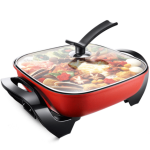 SUPOR苏泊尔 H30FK802-136 电锅韩式多功能家用电火锅电热锅电炒锅电煮锅不粘锅 5L