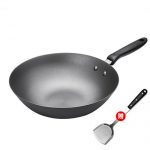 SUPOR苏泊尔 FC32E2炒锅生铸铁锅3032CM无涂层不易生锈铁锅电磁炉燃气炒菜锅