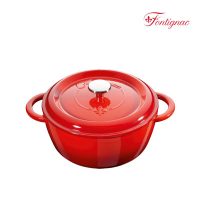 法国Fontignac芳庭 Zwilling双立人旗下品牌 珐琅铸铁锅 铸铁锅具炖锅20cm