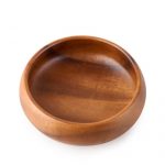 LC LIVING和晨佳居 进口相思木木碗整木碗日式碗儿童碗宝宝碗汤碗无漆 12.5*12.5*5cm