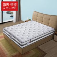 曲美领物 家具床垫3D椰棕垫乳胶弹簧床垫软硬双面护脊席梦思品牌单双人 180*200cm +送床笠