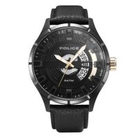 意大利Police 手表大表盘欧美石英男表多功能运动防水男士手表PL.14678