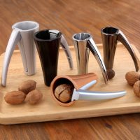 L'HOPAN欧烹 漏斗核桃夹子立式剥核桃工具坚果剥壳神器榛子大小山核桃钳子