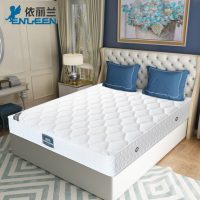 EVENILAND依丽兰床垫 舒适深睡席梦思 1.5m 1.8米床 双人偏硬弹簧床垫 簧冠 180*200*20cm