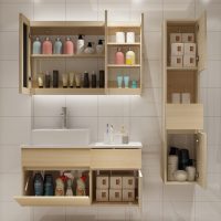 白色恋人 707 北欧风格简约现代浴室柜组合洗脸盆洗手盆卫生间洗漱台卫浴柜台盆