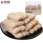 日月棠 台湾进口关庙面 全素手工日晒面条挂面500g*2包