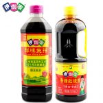 伊例家 鲜味生抽1L凉拌汁酱油生抽+香菇红烧王1.1kg红烧酱油