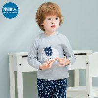 南极人 儿童内衣套装保暖秋季纯棉婴儿服男童女童秋衣秋裤宝宝秋装