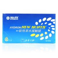 海昌 隐形近视眼镜月抛6片装 NEW MONTH 多度数可选