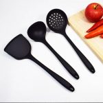 百姓出品 不粘锅锅铲美国硅胶铲不伤锅专用铲勺套装耐高温家用炒菜铲子厨具