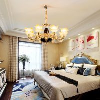 贺曼 2018 法式田园风格吊灯创意美式灯现代简约客厅灯餐厅卧室奢华艺术灯具