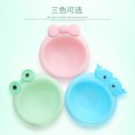 Teknum 婴儿洗脸盆儿童宝宝新生儿洗pp塑料面盆子卡通小脸盆2个装