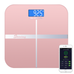 SHINING闪易 可充电蓝牙智能电子称体重秤家用精准人体秤成人减肥称重计器