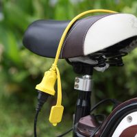 爱德普 电动电瓶车充电线延长线插座加长接线板插排插板家用充电室外防水