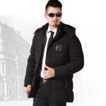 奥尔顿 中年男士棉衣爸爸冬装外套加厚中老年男装棉袄冬季中长款羽绒棉服