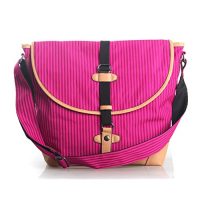 epiphqny 中性 单肩包/斜挎包 5101 玫红条纹 均码
