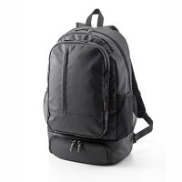 SANWA SUPPLY山业 大容量双肩包 分层收纳 商务电脑包 户外骑行包 防泼水耐磨耐用 200-BAG078WP