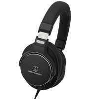 Audio-technica铁三角 ATH-MSR7NC Hi-Res便携式耳机 降噪 通话 黑色(日本品牌 香港发货)