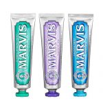 Marvis玛尔斯 牙膏组合套装 75ml*3(紫色茉莉，蓝色海洋，绿色经典)