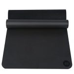 KANSOON凯速 PU瑜伽垫 天然橡胶 平板支撑垫 加大加厚 防滑防撕裂 环保无味 家用健身垫 EA036S 黑色