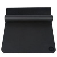 KANSOON凯速 PU瑜伽垫 天然橡胶 平板支撑垫 加大加厚 防滑防撕裂 环保无味 家用健身垫 EA036S 黑色