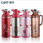 GNT嘉特 家用开水结婚保温瓶热水壶热水瓶红色婚庆暖瓶暖壶结婚送礼物2L