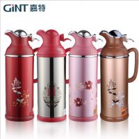 GNT嘉特 家用开水结婚保温瓶热水壶热水瓶红色婚庆暖瓶暖壶结婚送礼物2L