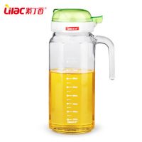 Lilac紫丁香 玻璃油壶 防漏酱油瓶醋壶套装厨房调味瓶香油瓶油罐大小号 900ml