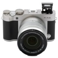 富士(FUJIFILM)X-A3 XC16-50mm 银黑色 微单电套机 2420万像素 180度多点触摸屏 XA3 WIFI遥控 USB充电