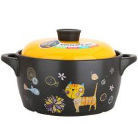 美厨(maxcook)陶瓷煲养生煲 4L砂锅炖锅汤锅 萌小七系列MCT377