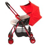 康贝(Combi)婴儿推车好舒Ⅲ 轻量双向婴儿车宝宝车高景观婴儿推车避震手推车清凉透气 热情红724257