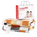 彩阳 WT240 电热毯双人双控安全调温家用无辐射三人电褥子单人学生宿舍小160*80cm