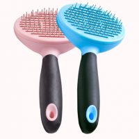 得乐 宠物狗狗梳子 猫咪狗毛刷泰迪金毛比熊刷子大型犬专用梳毛器用品